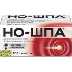 Но-шпа табл. 40 мг фл. №100: цены и характеристики