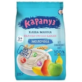 Каша манна молочна Карапуз з фруктами, з 5 місяців, 225 г