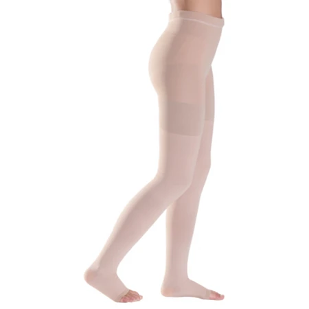 Колготки компрессионные Sigvaris COTTON 2 класс компрессии без мыска, plus medium short, телесные: цены и характеристики