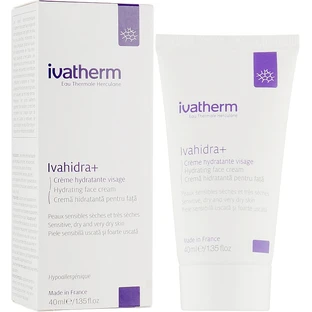 Крем для лица Ivatherm Ivahidra+ Hydrating Face Cream Увлажняющий, 40 мл