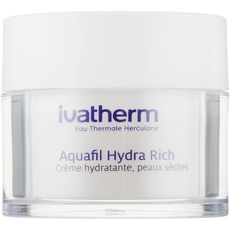 Крем Ivatherm Aquafil Hydra Rich Hydrating Cream Dry зволожуючий для дуже сухої шкіри обличчя, 50 мл