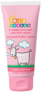 Детский крем Bioton Cosmetics Biotoshka с первых дней жизни с козьим молоком универсальный, 75 мл