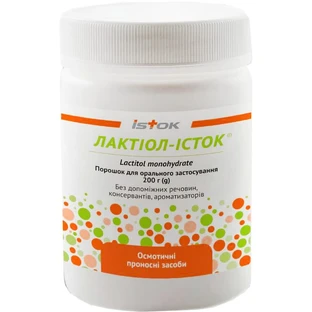 Лактіол-Істок порошок для орального застосування контейнер пластмасовий, 200 г