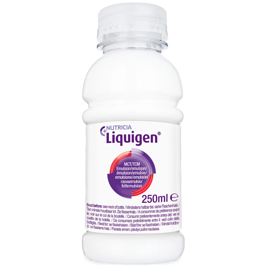 Жировая эмульсия Ликвиджен Nutricia Liquigen со среднецепными триглицеридами, 250 мл: цены и характеристики
