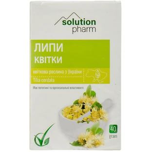 Липи квітки Solution Pharm пачка, 40 г 
