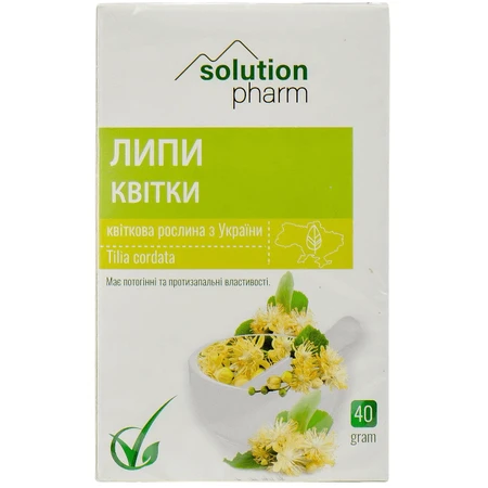 Липи квітки Solution Pharm пачка, 40 г : ціни та характеристики