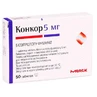 Конкор табл. в/плівк. обол. 5 мг №50