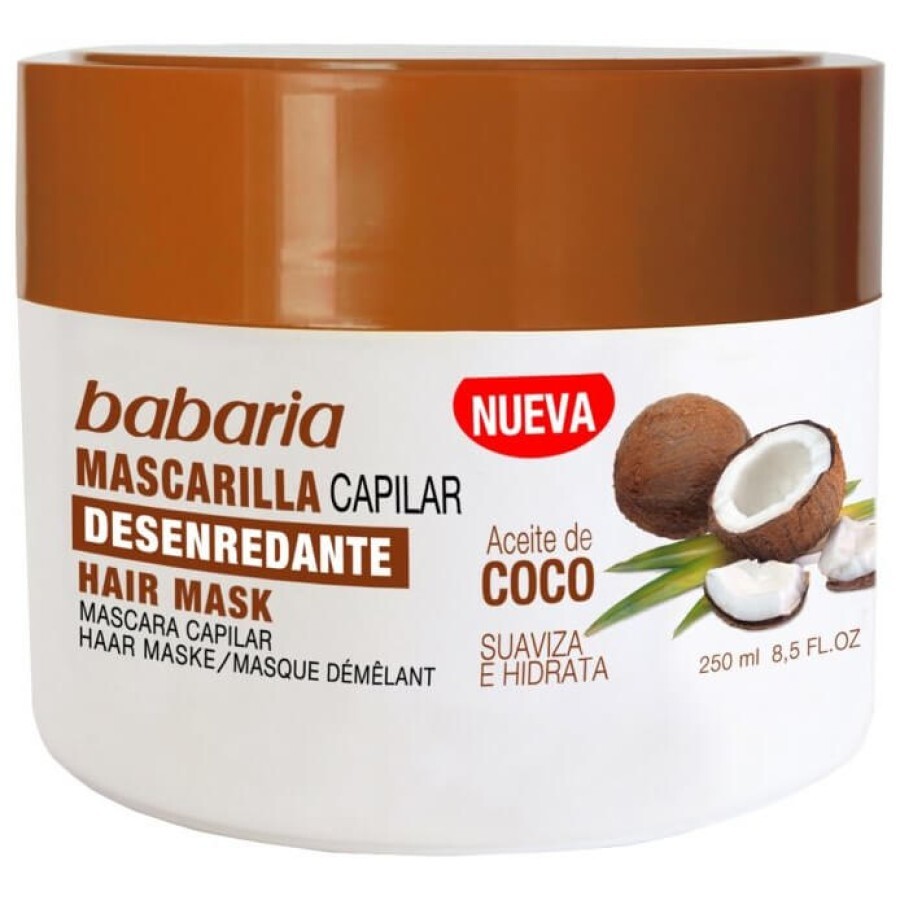 Маска для волос Babaria с кокосовым маслом, 250 мл: цены и характеристики