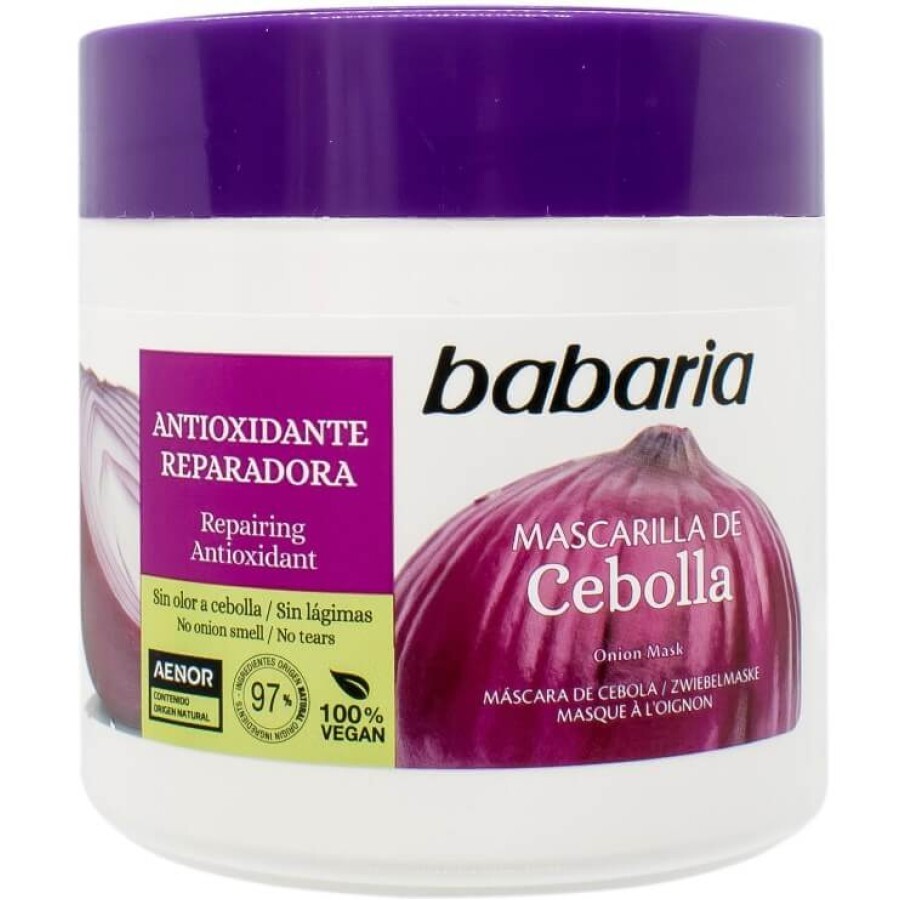Маска для волосся Babaria з екстрактом цибулі, 400 мл: ціни та характеристики