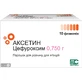 Аксетин пор. д/п ин. р-ра 0,75 г фл. №10