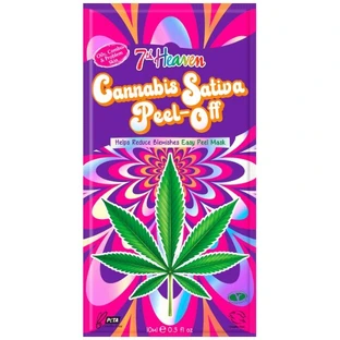 Маска-плівка для обличчя 7th Heaven Superfood Cannabis Sativa Peel-Off з олією конопель, 10 г
