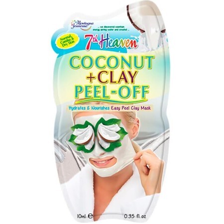 Маска-плівка для обличчя 7th Heaven Coconut & Clay Peel Off Mask Глина і Кокос, 15 г