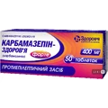 Карбамазепин-Здоровье Форте табл. 400 мг блистер №50