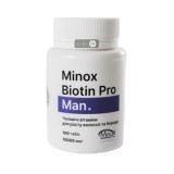 Витамины MinoX Biotin Pro Man для роста волос и бороды таблетки №100