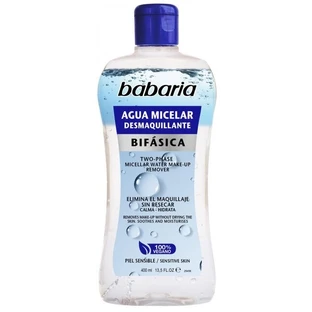 Двухфазная мицеллярная вода Babaria для снятия макияжа, 400 мл
