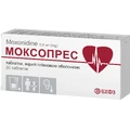 Моксопрес табл. п/плен. оболочкой 0,4 мг блистер №30
