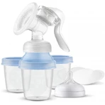 Молоковідсмоктувач Philips AVENT SCF430/13, механічний, з контейнерами: ціни та характеристики