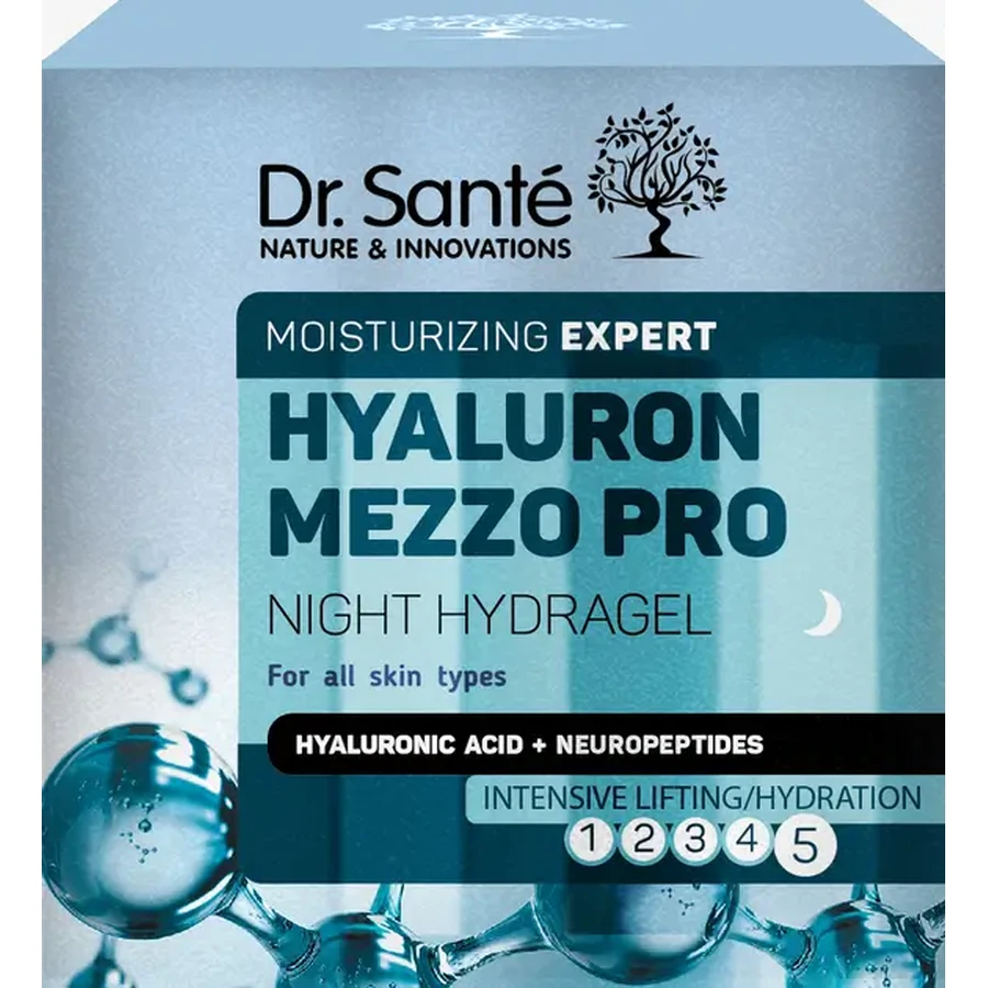 Ночной гидрогель Dr.Sante Hyaluron Mezzo Pro, 50 мл: цены и характеристики