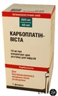 Карбоплатін-віста конц. д/р-ну д/інф. 600 мг фл. 60 мл