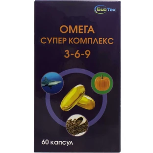Омега Супер комплекс 3-6-9 капс. №60