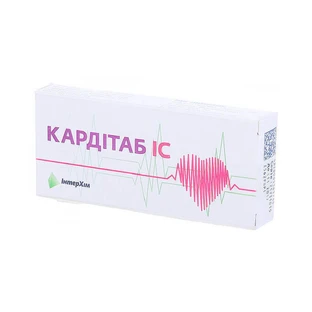 Кардітаб ic табл. блістер №6