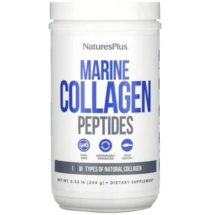 Пептиди морського колагену, Marine Collagen Peptides, Natures Plus, 244 г