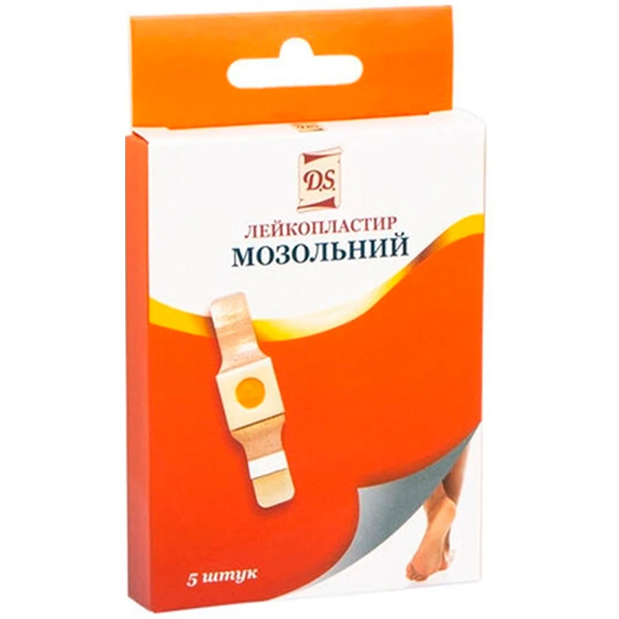 Пластир мозольний 2 см х 6 см №5: ціни та характеристики