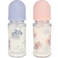 Бутылочка для кормления Baby-Nova 44240 стекло, декор, 230 мл