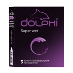 Презервативи Dolphi Super Wet, 3 шт. : ціни та характеристики