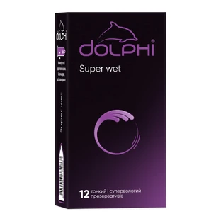 Презервативи Dolphi Super Wet, 12 шт. 