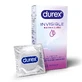 Презервативы латексные с силиконовой смазкой DUREX® Invisible Extra Lube (ультратонкая с дополнительной смазкой), 12 шт.