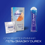 Презервативи латексні з силіконовою змазкою DUREX Invisible XL ультратонкі збільшеного розміру, 12 шт. (ширші): ціни та характеристики