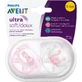 Пустушка Philips Avent Ultra Soft  SCF222/02, 0-6 міс., для дівчаток №2