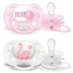 Пустушка Philips Avent Ultra Soft SCF222/02, 0-6 міс., для дівчаток №2: ціни та характеристики