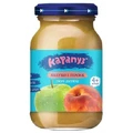 Пюре Карапуз Яблуко та персик без цукру, 4+ міс., 170 г