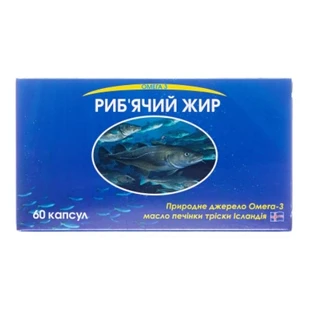 Риб'ячий жир капс. №60