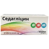 Седагліцин таблетки блістер, №50