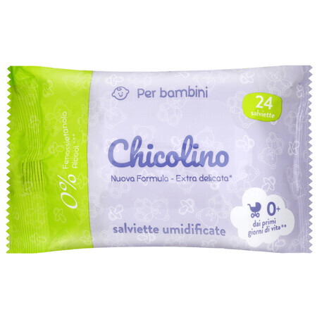 Салфетки влажные Chicolino для детей, 24 шт.