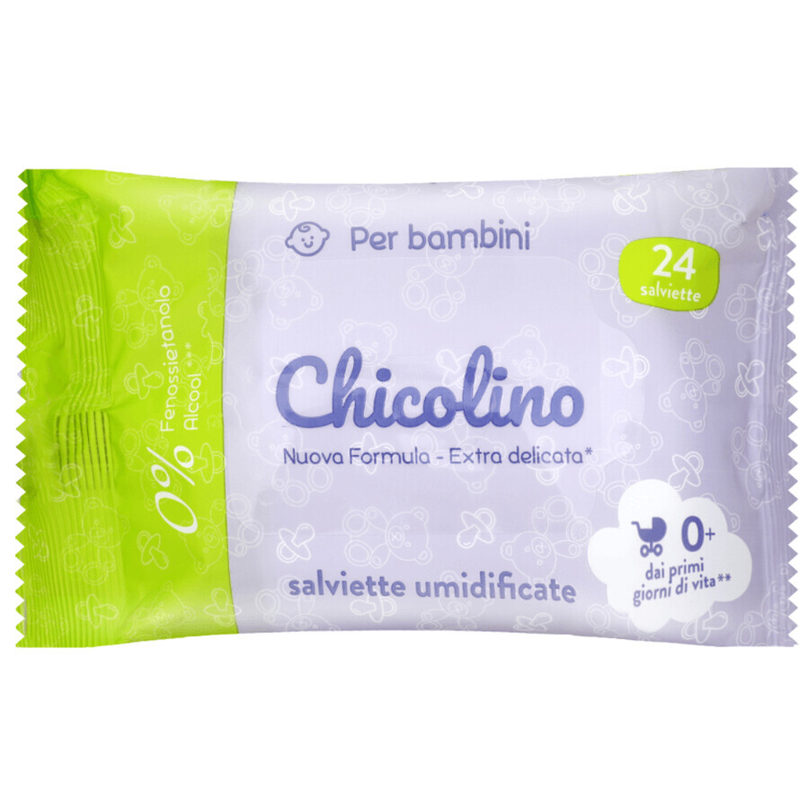 Салфетки влажные Chicolino для детей, 24 шт.: цены и характеристики