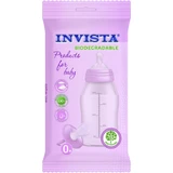 Влажные салфетки Invista для детей с рождения, биоразлагаемые, №15