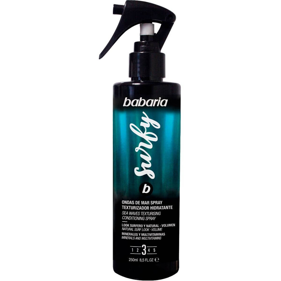 Спрей Babaria (Бабарія) для волосся зволожуючий для ефекту морських хвиль 250 мл: ціни та характеристики