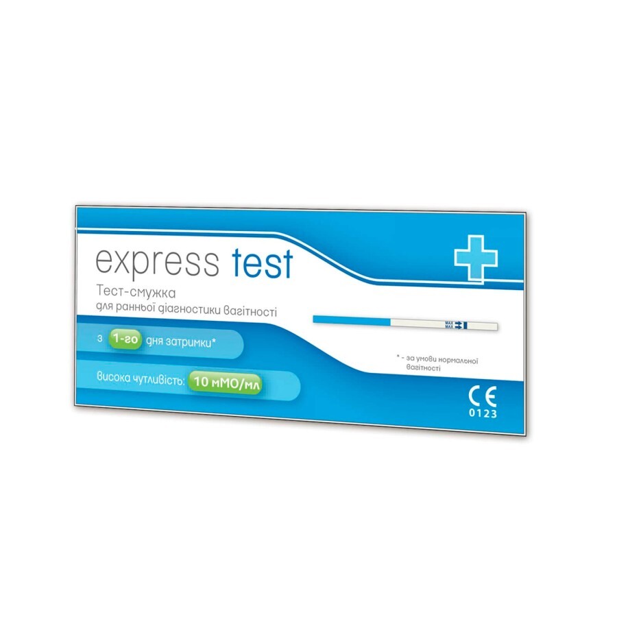 Тест для визначення діагностики експрес тест тест-смужка фольга: ціни та характеристики