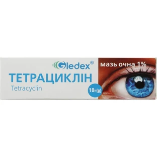 Тетрациклін мазь оч. 1% 10 г