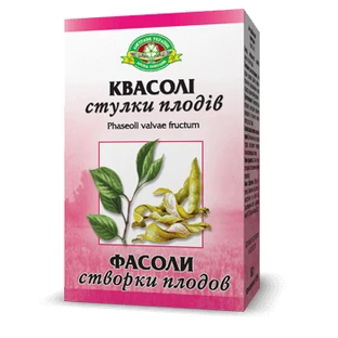 Фасоли створки плодов 60 г пачка, с внутр. пакетом