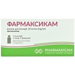 Фармаксикам р-н д/ін. 10 мг/мл фл. 1,5 мл №5: ціни та характеристики