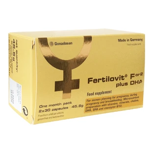 Фертіловіт Fertilovit F or 2 plus DHA капсули, №60