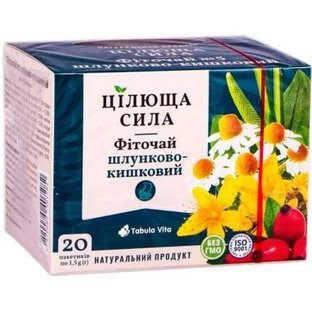 Фіточай Tabula Vita Цілюща Шлунково-кишковий №5 фільтр-пакет 1,5 г,  №20