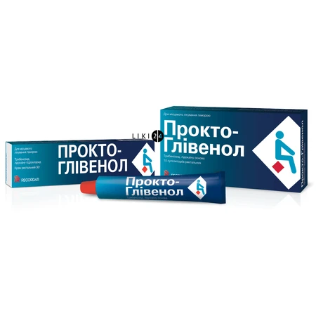 Прокто-Глівенол крем ректал. туба 30 г, з насадкою: ціни та характеристики