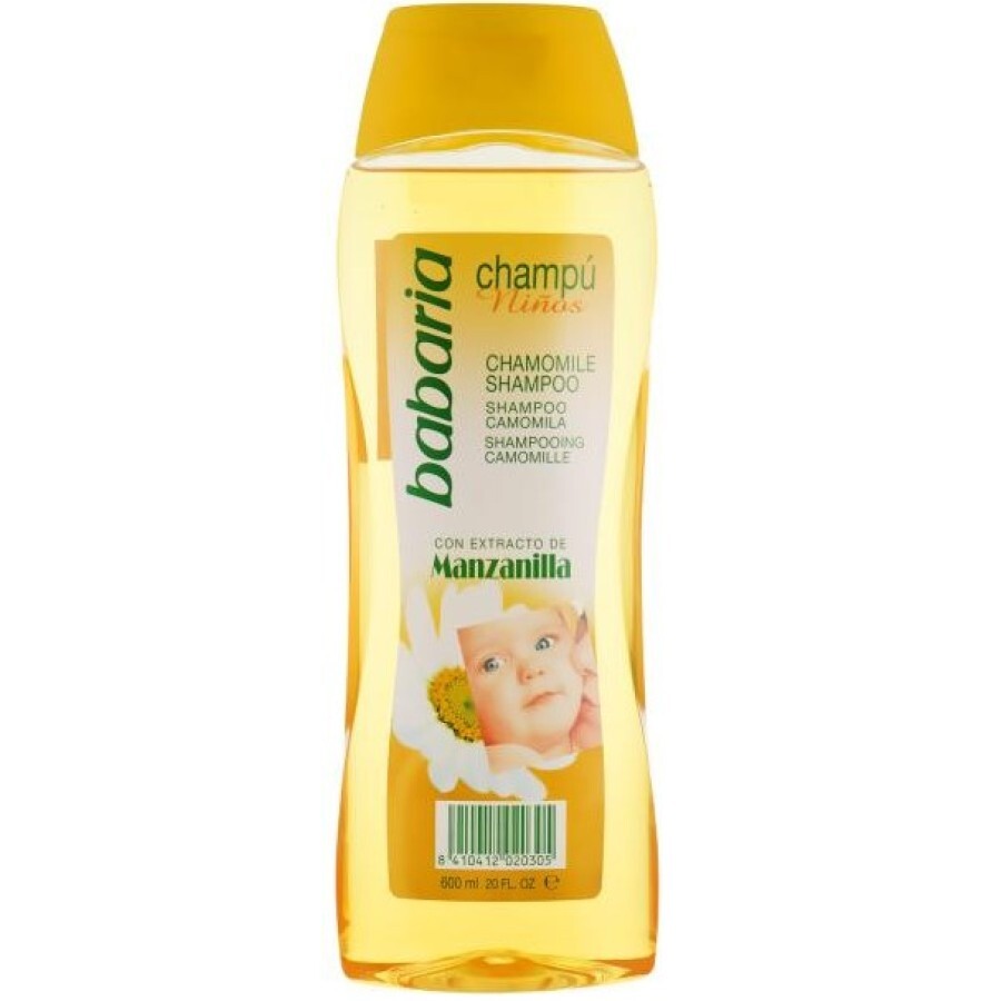 Шампунь для дітей Babaria Chamomile Shampoo з ромашкою, 600 мл : ціни та характеристики