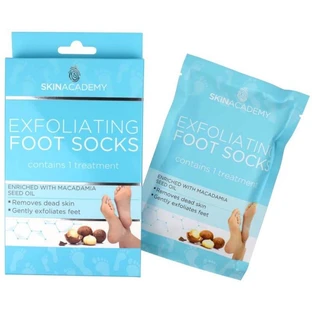 Увлажняющие носки для ног Skin Academy Macadamia Nut, 1 пара